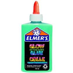 Elmer's Lim Glow in the Dark blå Liquid Glue. [Levering: 2-3 dage]